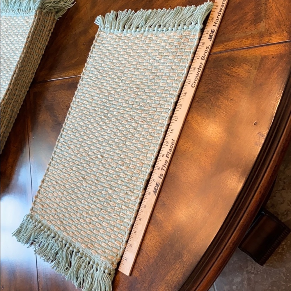 Woven Placemats- unused set of 12 - Picture 5 of 6